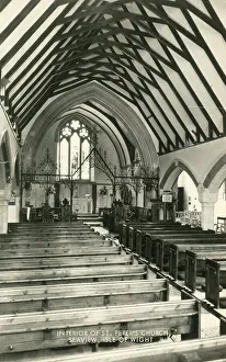 Peters Prints: Interior of St. Peter's Church, Seaview, Isle of Wight