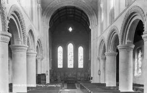 Pews Prints: Interior of Steyning Church