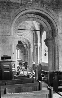 Craftsmanship Prints: Interior of Studland Church