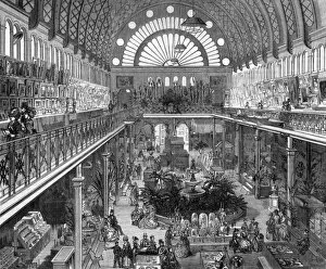Images Dated 4th May 2017: Interior of the Sydney Exhibition Building, 1872