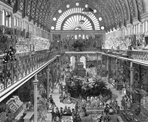 Images Dated 4th May 2017: Interior of the Sydney Exhibition Building, 1872