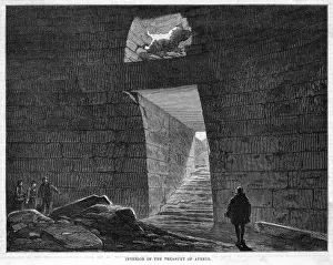 Lintel Prints: Interior of Tholos Tomb