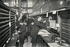 Interior of ticket office at London Bridge railway station