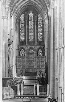 Carvings Prints: Interior of Truro Cathedral