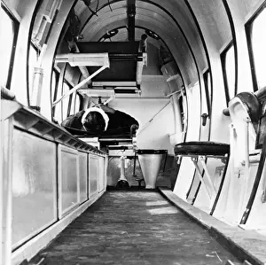 Vimy Prints: The interior of a Vickers Vimy Ambulance