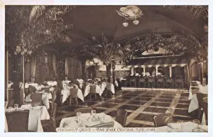 Interior view of the Cocoanut Grove cabaret in the Park Cent