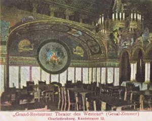 Images Dated 24th June 2016: Interior view of the grand restaurant in the Theatre Des Wes