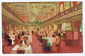Gourmet Prints: An interior view of the main restaurant at the Trocadero