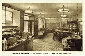 Interior view of Maison Prunier, Paris