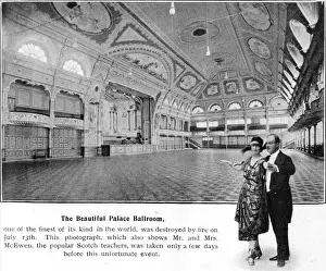 Interior view of the Palace Ballroom, Douglas, Isle of Man