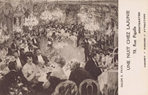 Parisians at Restaurant