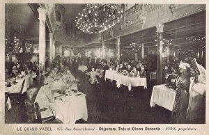 Chateau Collection: An interior view of the restaurant Le Grand Vatel, Paris