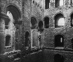 Interior view, Rochester Castle, Kent