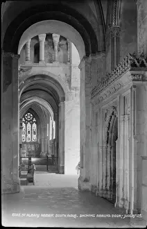 Aisle Prints: Interior View of St. Albans Abbey
