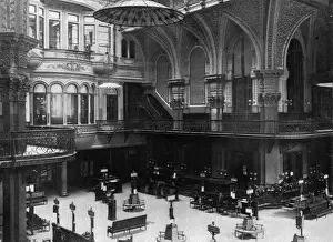 Stocks Prints: Interior view, Stock Exchange, New York City, USA