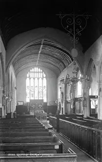 Craftsmanship Prints: Interior of Wingfield Church