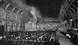 The interior of the Wintergarten Theatre, Berlin (1900-1918) Date: 1900-1918
