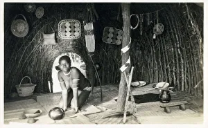 Dwelling Prints: Interior of a womans home - Durban, South Africa