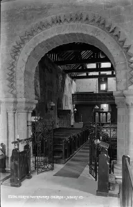 Beams Prints: Interior of Worth Matravers Church