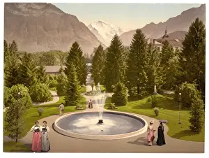 Interlaken Prints: Interlaken, Kursall, Bernese Oberland, Switzerland