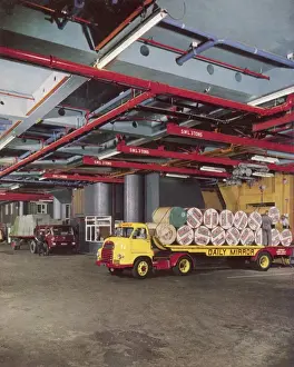 Heinz Prints: Internal Roadway at Daily Mirror Printing Works
