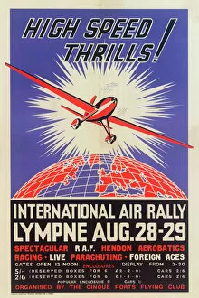 Earth Collection: International Air Rally Poster 1937