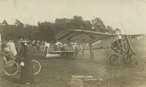 Behalf Prints: The International Correspondence Schools Bleriot monoplane
