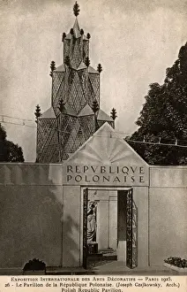 Polonaise Prints: International Exhibition of Decorative Arts - Paris