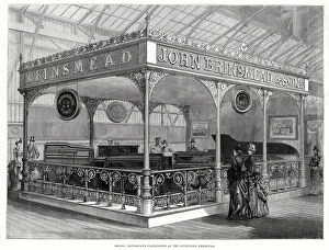 Manufactory Collection: International Exhibition - John Brinsmead & Sons pianos 1885 International