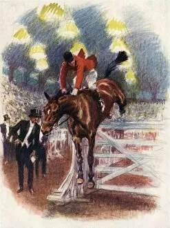 Images Dated 23rd April 2012: International Horse Show at Olympia, 1927