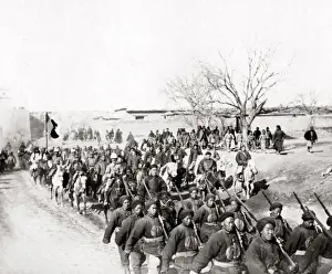 International troops, Boxer rebellion, China, 1900