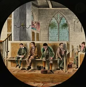Weeping Gallery: Interor of the Church (Blacksmith weeping )