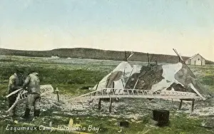 Canoe Prints: Inuit Camp at Hudson Bay
