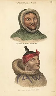 Inuit man of Baffin Bay and Inuit woman of Uummannaq Fjord