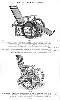 Images Dated 17th June 2011: Invalid Chairs