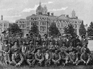 Netley Prints: Invalids at Royal Victoria Hospital, Netley, 1900