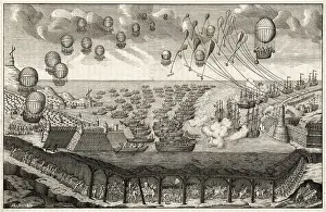 1803 Prints: Invasion Plan / Tunnel