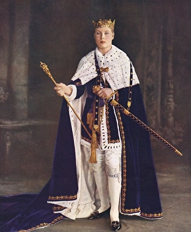 Images Dated 10th August 2012: Investiture of the Prince of Wales 1911
