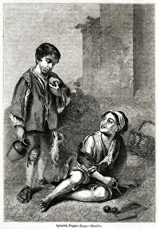Images Dated 14th October 2019: Invitation to a Game of Argolla, by Murillo