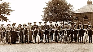 Doncaster Prints: IOGT Cycling Club, Doncaster early 1900's