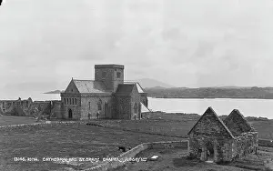 Tranquil Prints: Iona Cathedral and St. Oran's Chapel