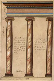 Supported Prints: Ionic Columns Date: 1550
