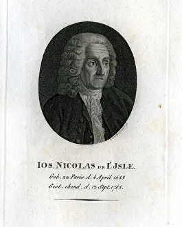 Lisle Prints: Ios Nicolas De L'Isle - Cartographer