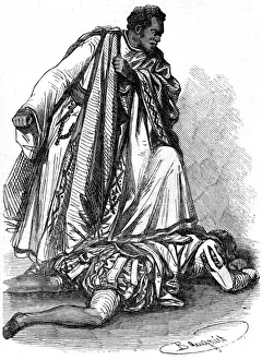 Ira Aldridge as Zanga, in The Revenge
