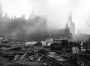 Images Dated 31st May 1974: IRA bombing of the Houses of Parliament, Westminster