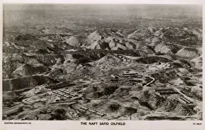 Iran - Aerial photograph of the Naft Safid Oilfield