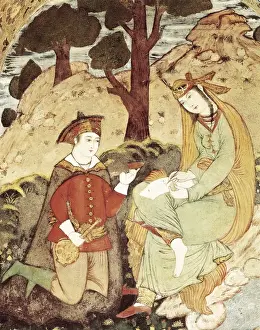 Safavid Prints: IRAN. Esfahan. Chehel Sotoun - The Palace of