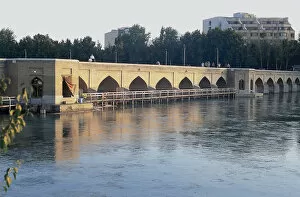 Iran. Isfahan. Chubi Bridge. Built in 1665
