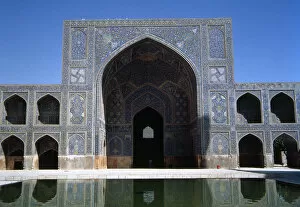 Bluebird Gallery: Iran. Isfahan. Iman Mosque Isfahan or The Shah Mosque. Safav