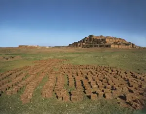 Ziggurat Prints: IRAN. KHUZESTAN. Chogha Zanbil. Ziggurat (13th